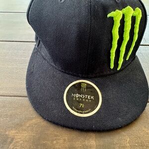 Monster Energy flat bill hat